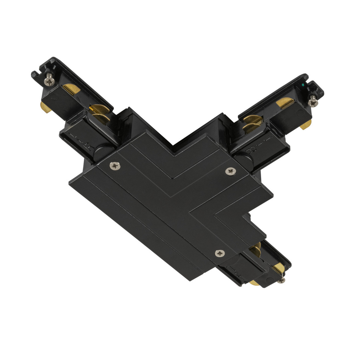 SLV S-TRACK SYSTEM T-Verbinder, voor S-track 3-fase-inbouwrail, aarde buiten rechts, met