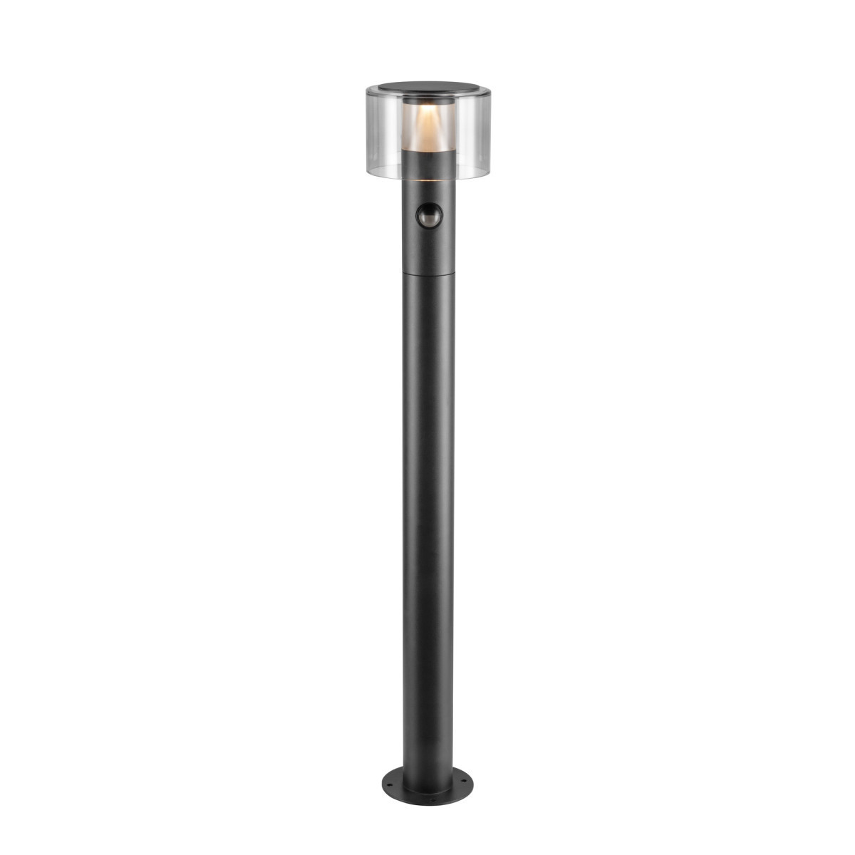 SLV TAHA Taha Ii 90, staande armatuur, sensor, 2200/2700 K, ip54, cilindervormi