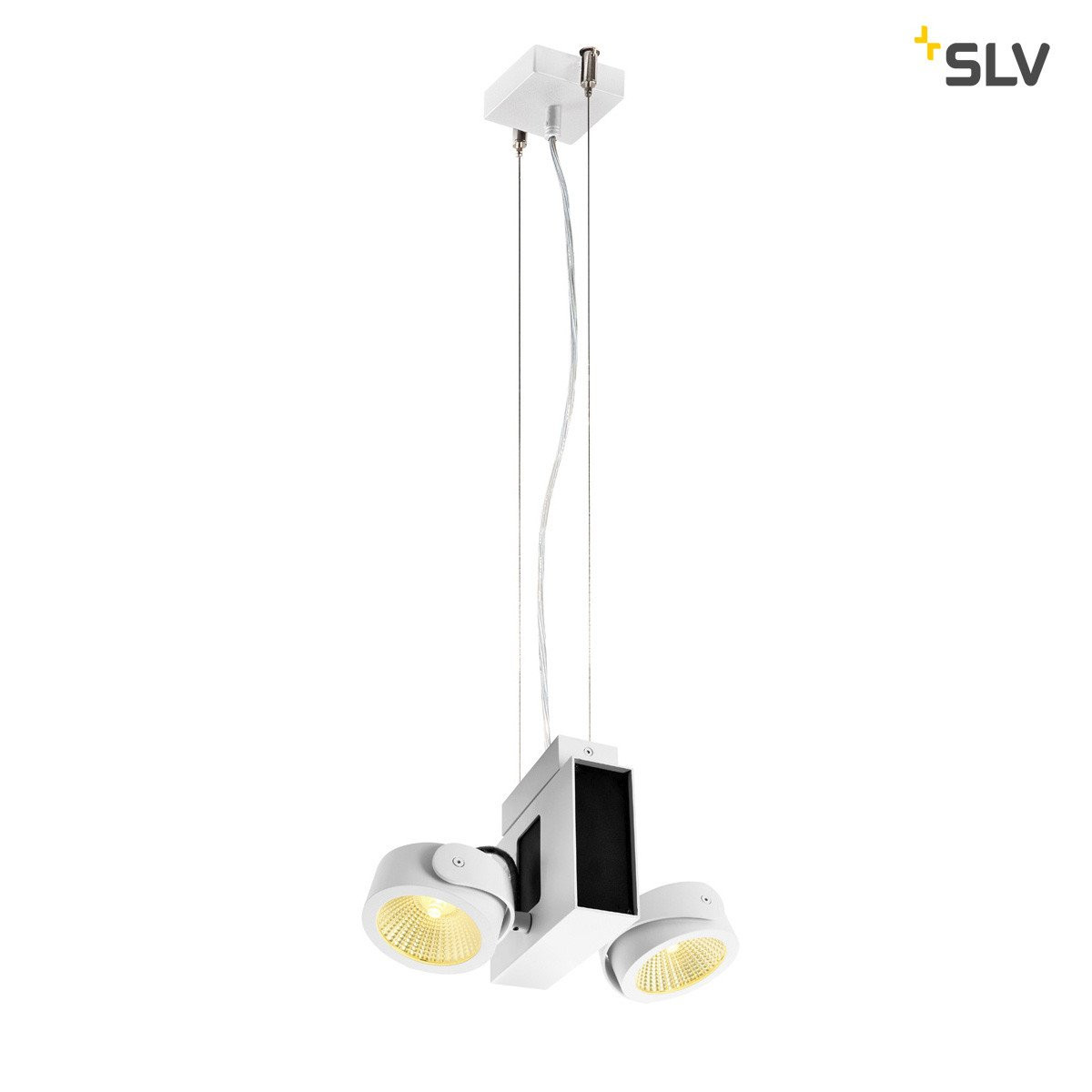 SLV Tec kalu pendelophanging set wit