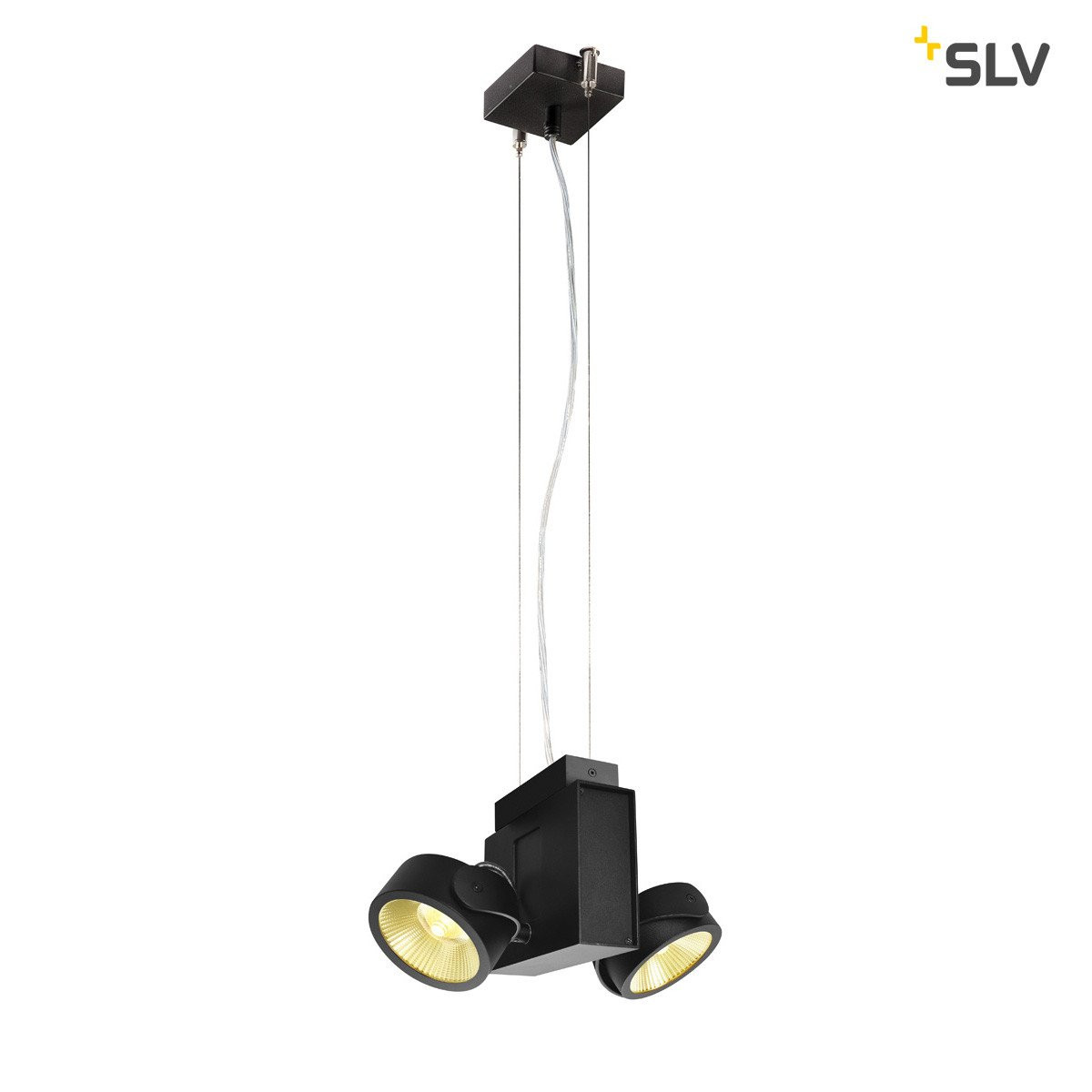 SLV Tec kalu pendelophanging set zwart