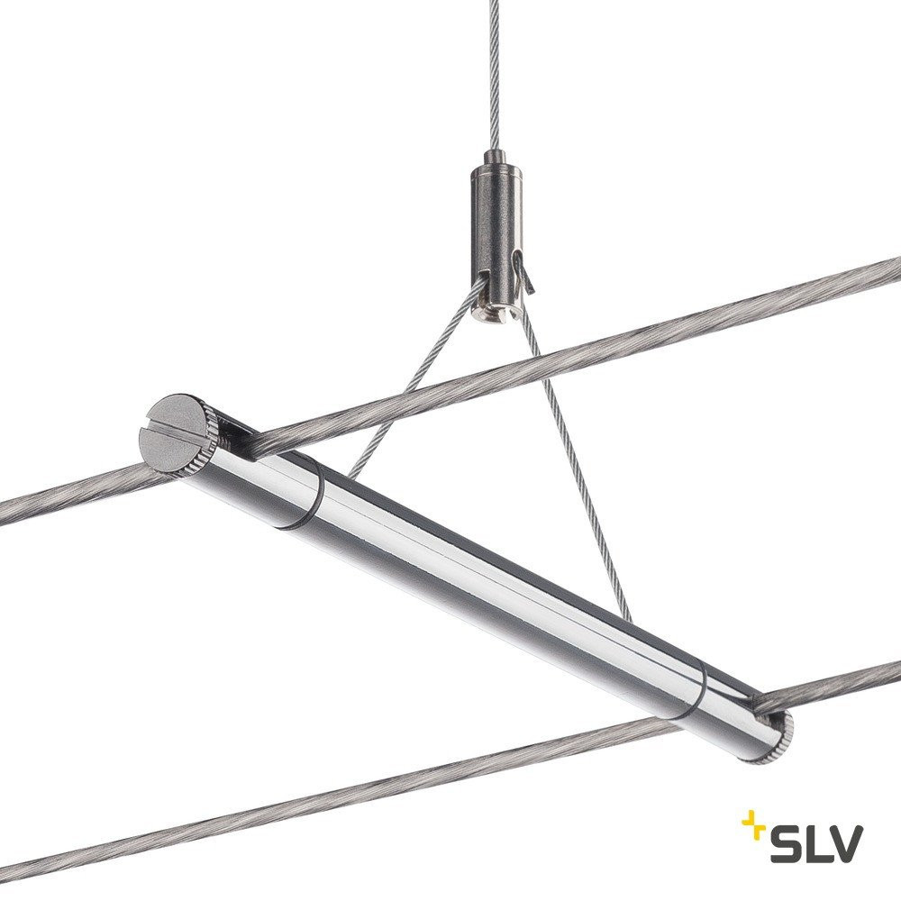SLV Tenseo draadkabelophanging chroom