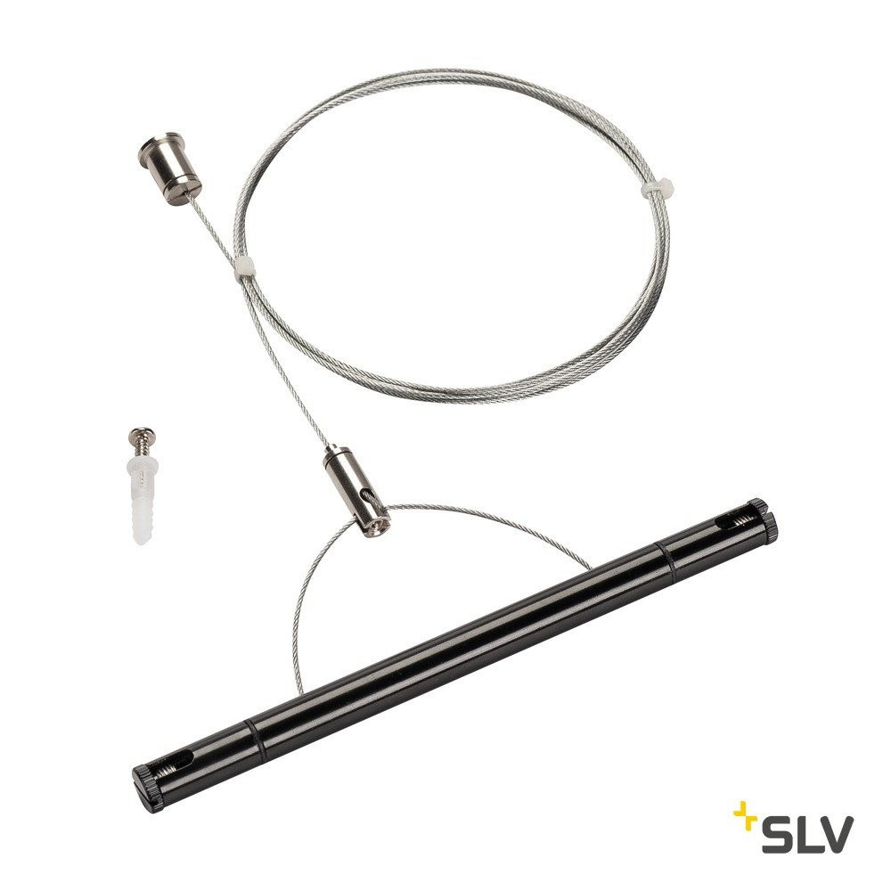 SLV Tenseo draadkabelophanging zwart