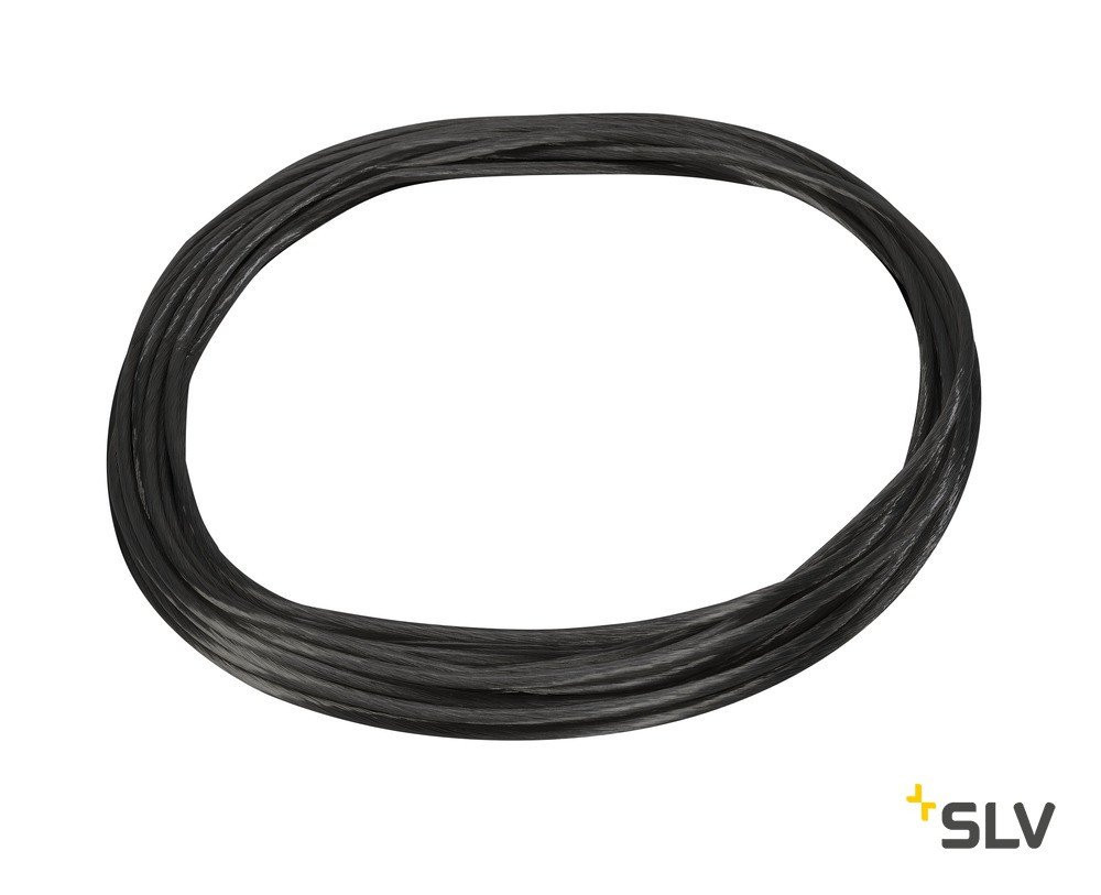 SLV Tenseo laagspannings-kabelsysteem zwart 10M 300W 12V
