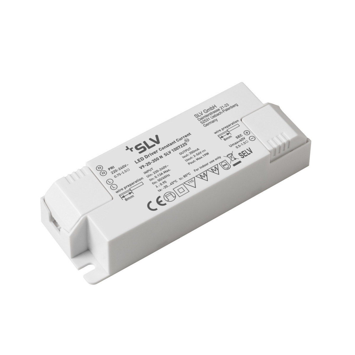 SLV Treiber Led Driver 20W 350 ma