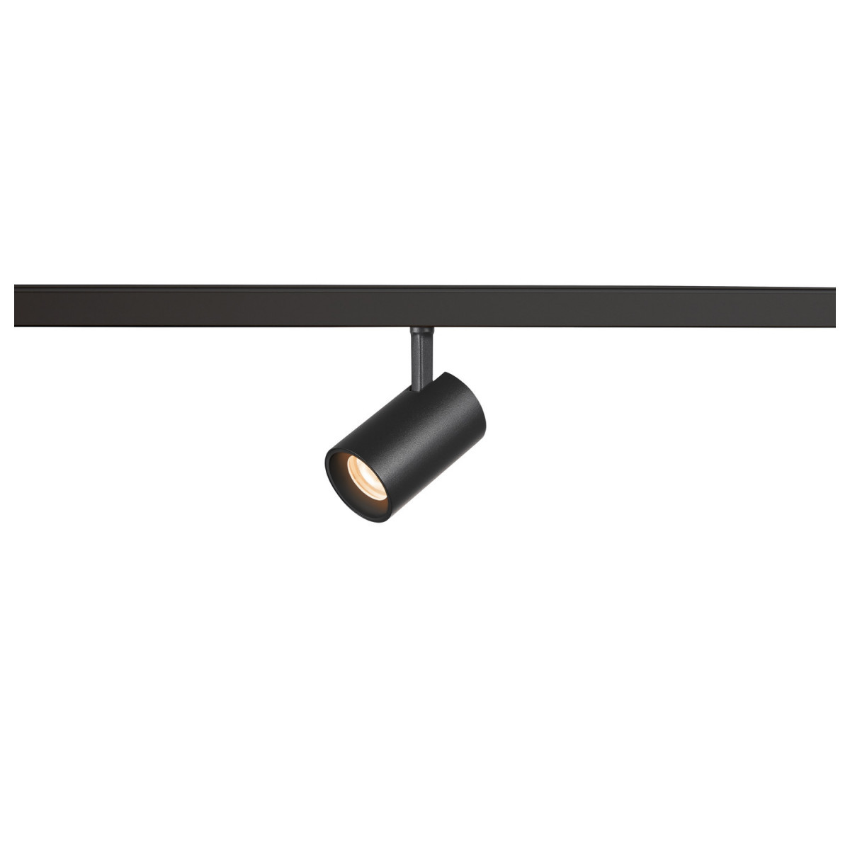 SLV 48V SYSTEM Numinos® XS 48V track dali, spot, zwart/zwart, 8,7W, 640LM, 2700K, cri