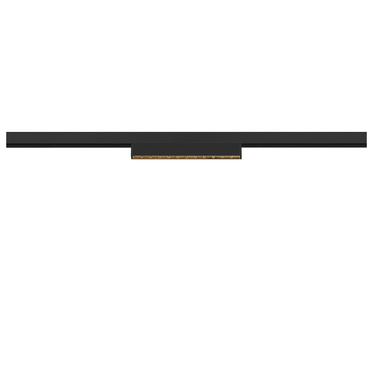 SLV 48V SYSTEM In-Line 22 48V track, darklight reflector, dali, spot, zwart/zwart, 7,