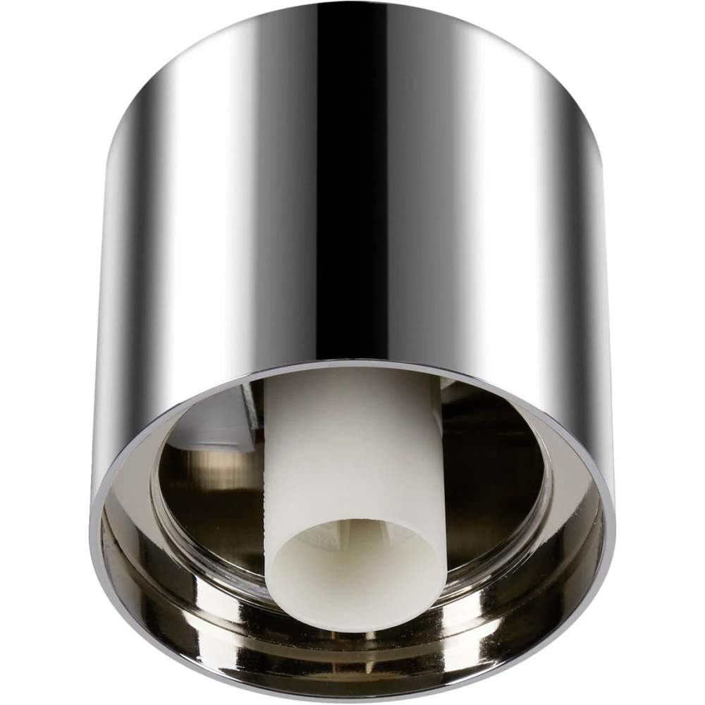 SLV Varyt plafondopbouwarmatuur rond 1X max. 6W e14 chroom