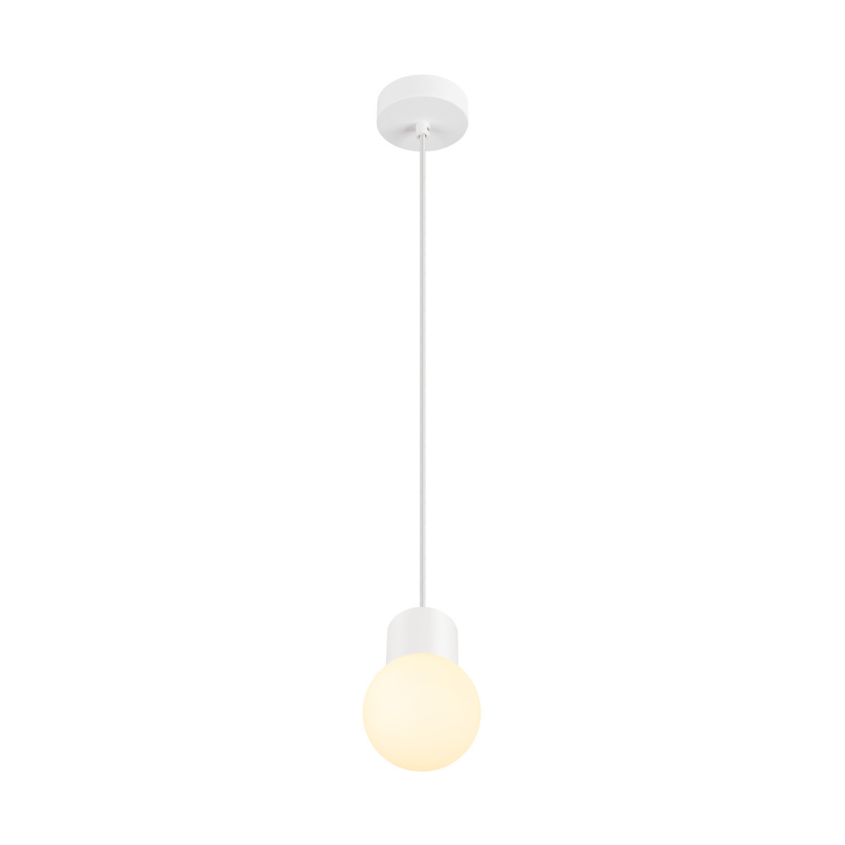 SLV VARYT Varyt, pendelarmatuur, 150 CM, e14, 6 W, wit