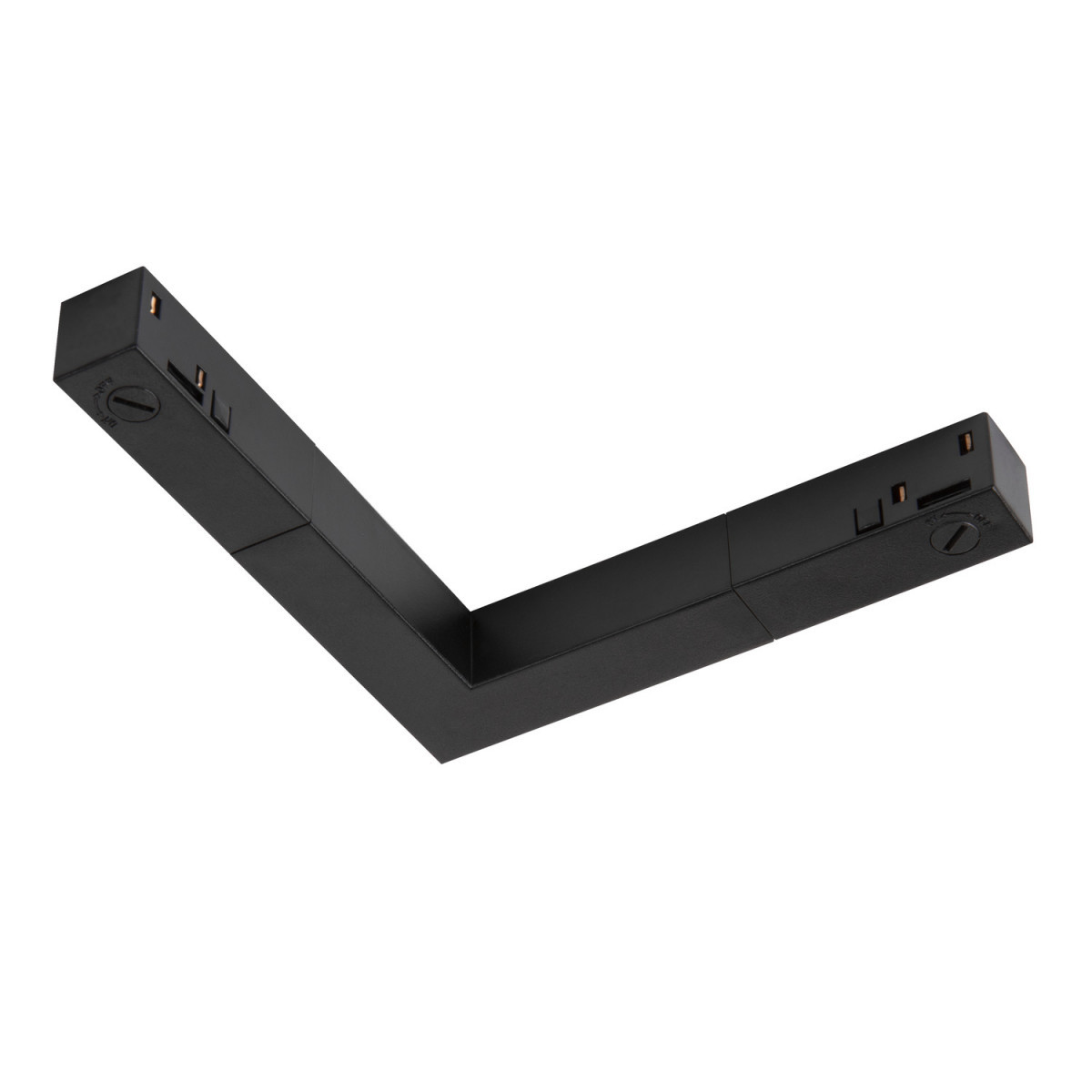 SLV 48V SYSTEM L-Verbinder elektrisch 48V track, zwart, dali