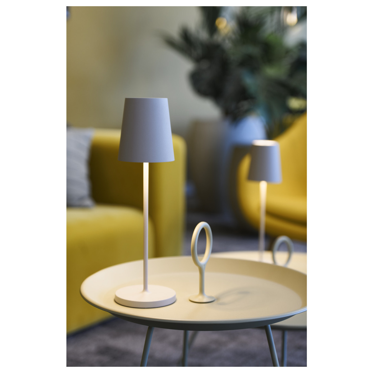 SLV VINOLINA Vinolina Two, tafelarmatuur, accu, ip65, 2200/2700/3000K, touch, beige