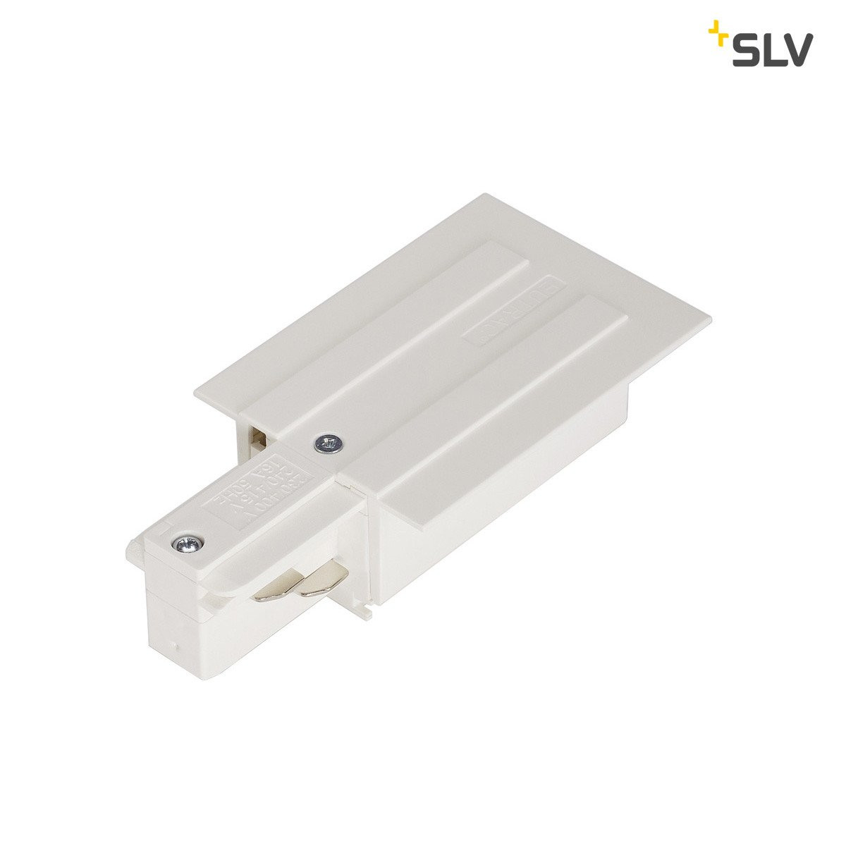 SLV 3-fase rail vooeding 1 voor inbouwrail 5-ader 2,5MM2 wit
