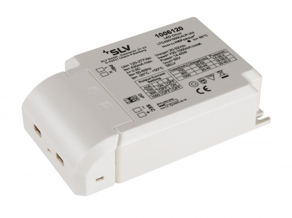SLV Treiber Led-Driver 40W 700/900/1000ma