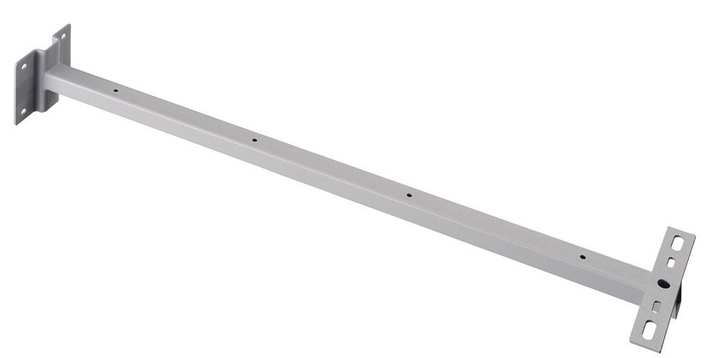 SLV Led outdoor wandhouder voor buiten beam en milox zilver aluminium