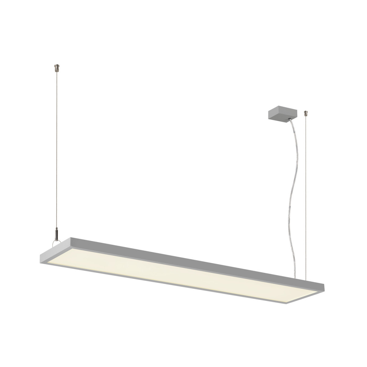 SLV WORKLIGHT Worklight Pro 120, pendelarmatuur, 120 CM, 4000K, dali, touch, grijs