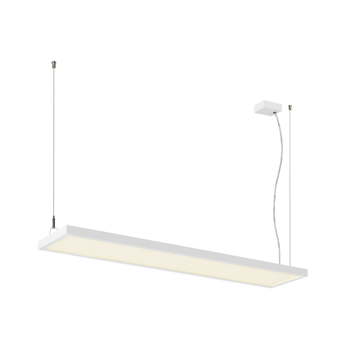 SLV WORKLIGHT Worklight Pro 120, pendelarmatuur, 120 CM, 4000K, dali, touch, wit