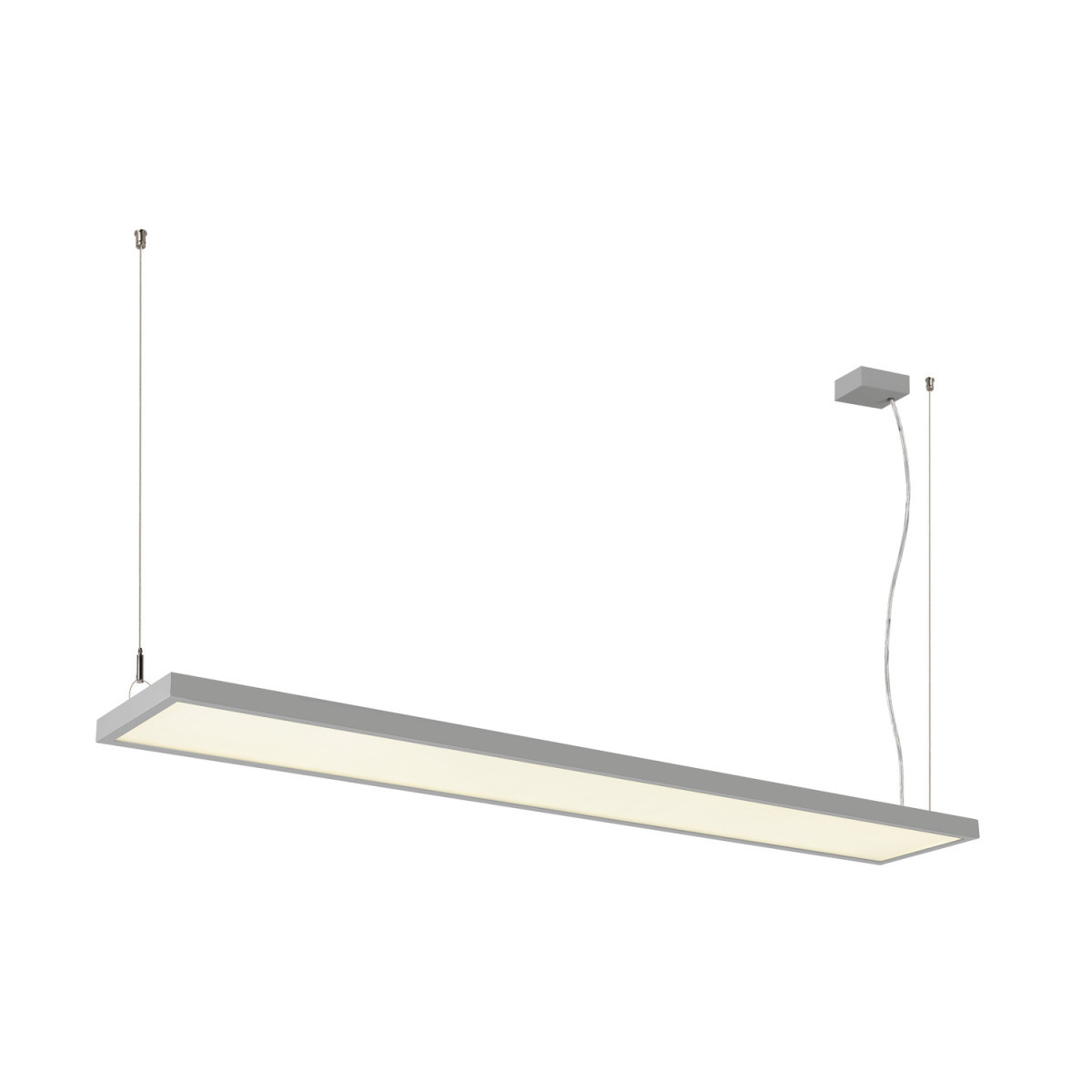 SLV WORKLIGHT Worklight Pro 150, pendelarmatuur, 150 CM, 4000K, dali, touch, grijs