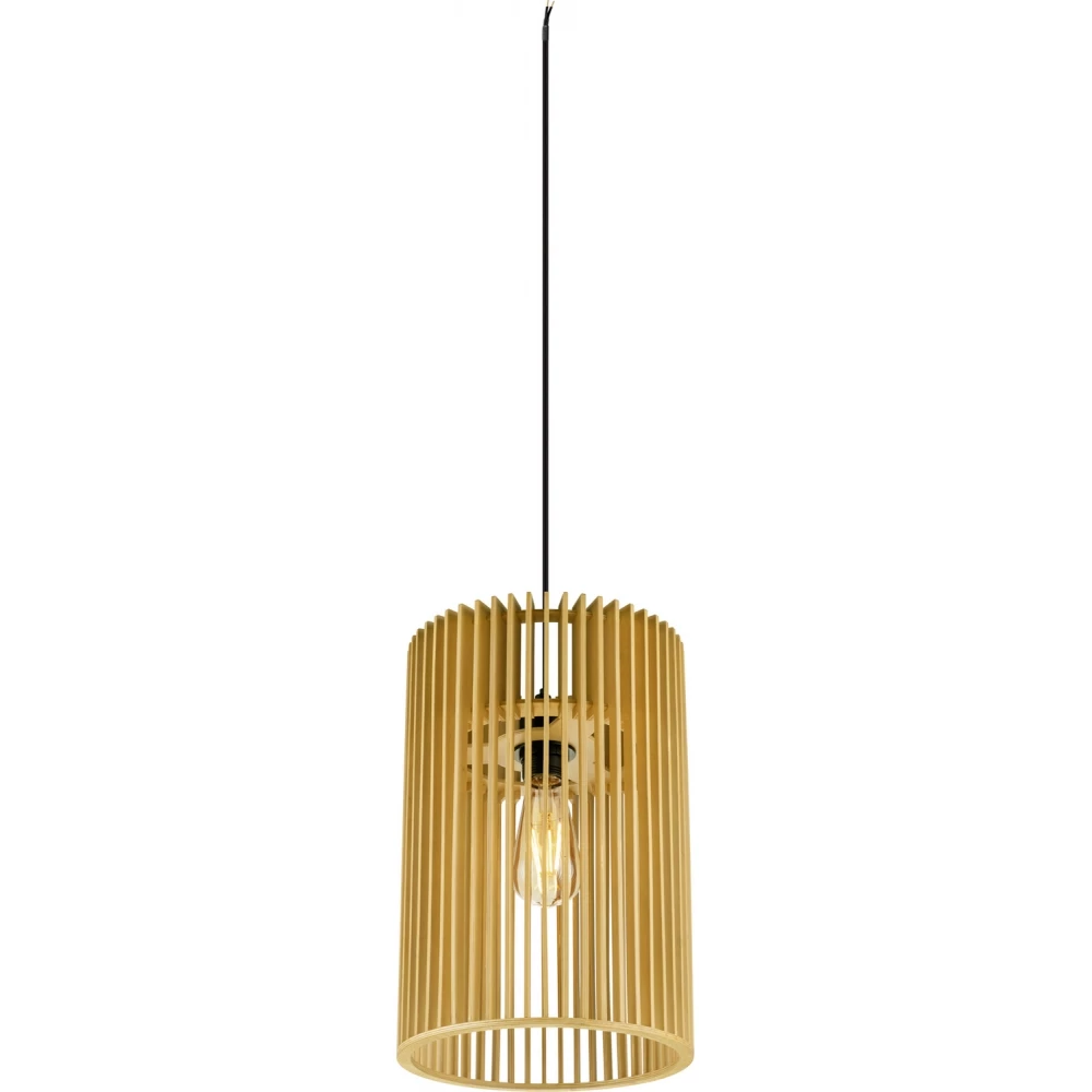 SLV Wud PD cilindrisch zwart 1X e27