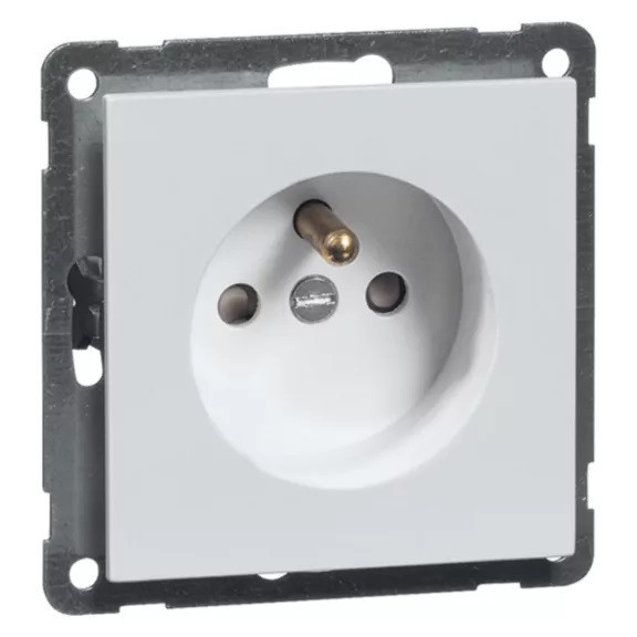 Badora Socketline schuko contactdoos, schroefklemmen, 2-polig, univers