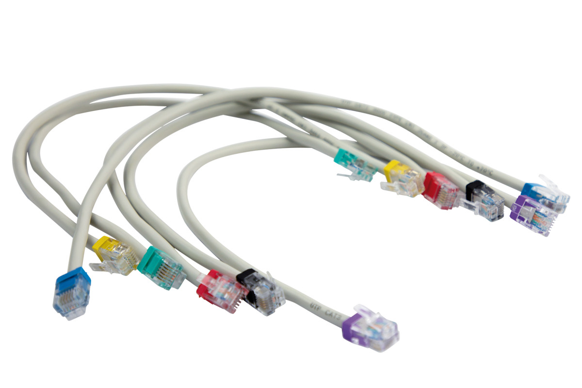 Socomec AC current sensor RJ12 cables RJ12 Connection cable 5M X3