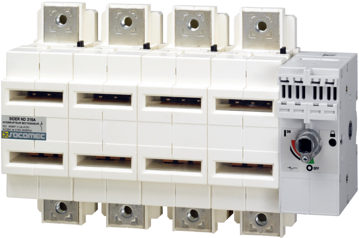 Socomec Sider ND 4x200a ext.bed. F/Z