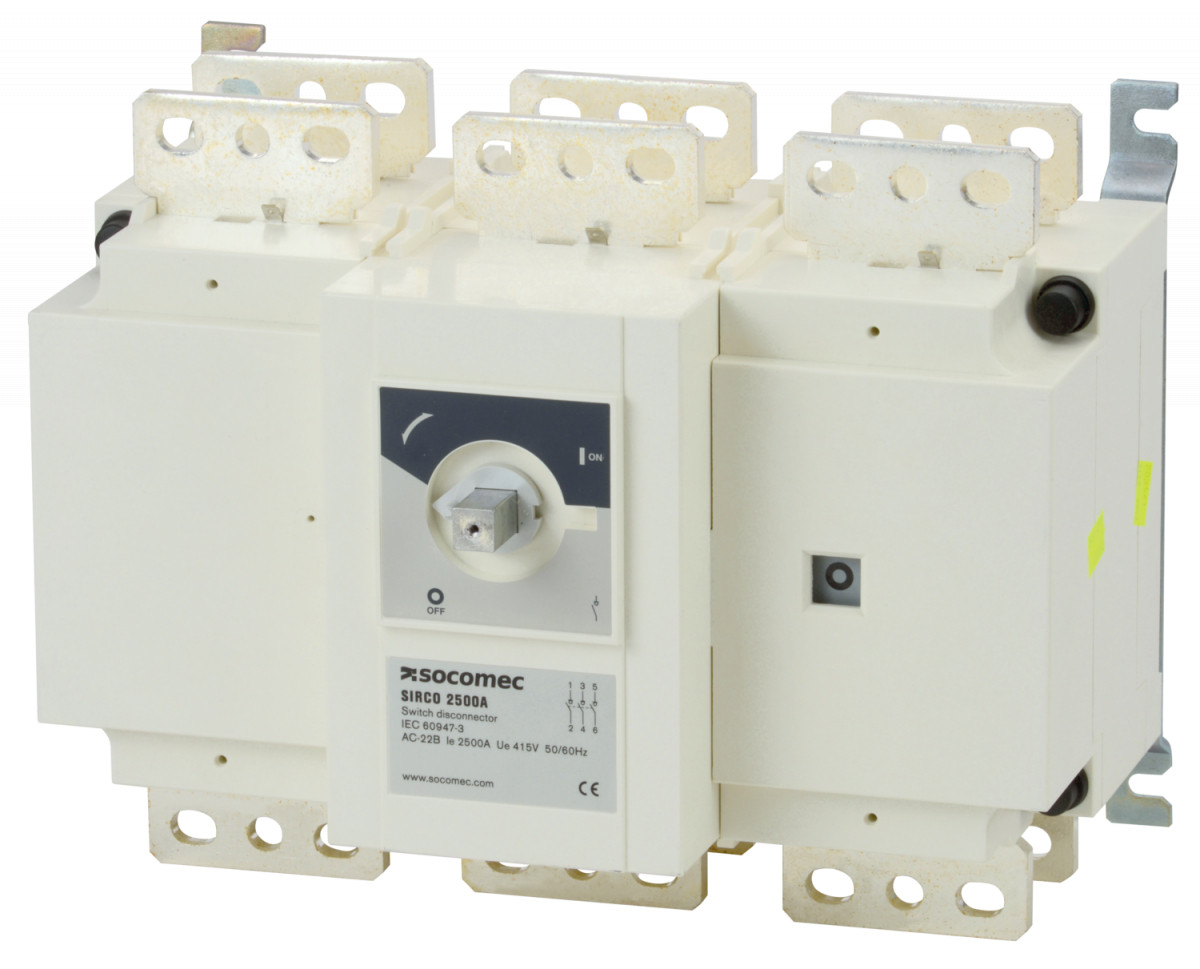 Socomec AC LOAD BREAK SWITCH Sirco 3x2500a F