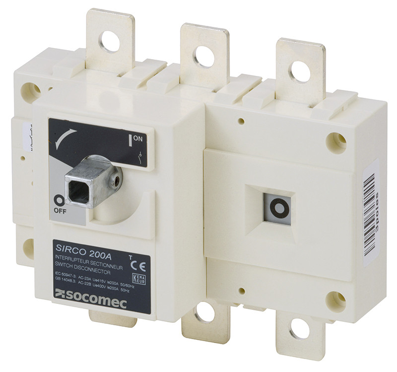 Socomec AC LOAD BREAK SWITCH Sirco CD 3x400a F