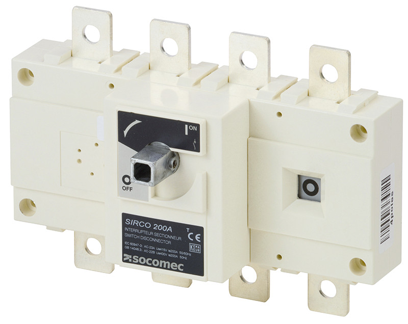 Socomec AC LOAD BREAK SWITCH Sirco CD 4x400a F