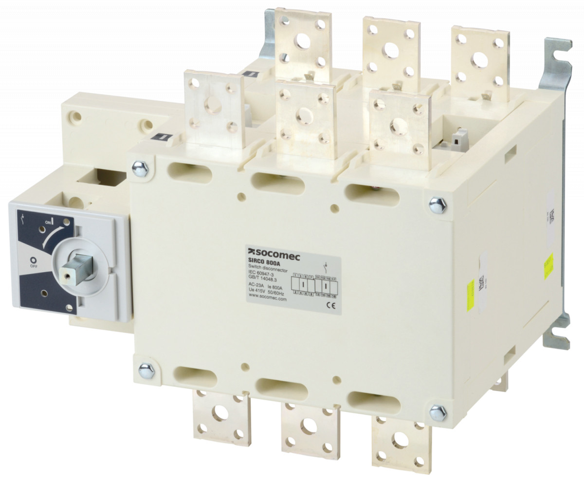 Socomec AC LOAD BREAK SWITCH Sirco CD 6x400a F