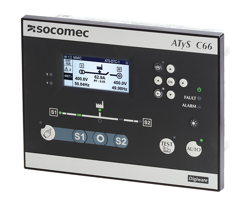 Socomec CONTROLLER Atys C66 ats ul CTRL