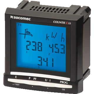 Socomec Countis KWH e50 96x96 CT/5a
