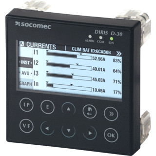 Socomec Diris D-30 display B-30/I-45