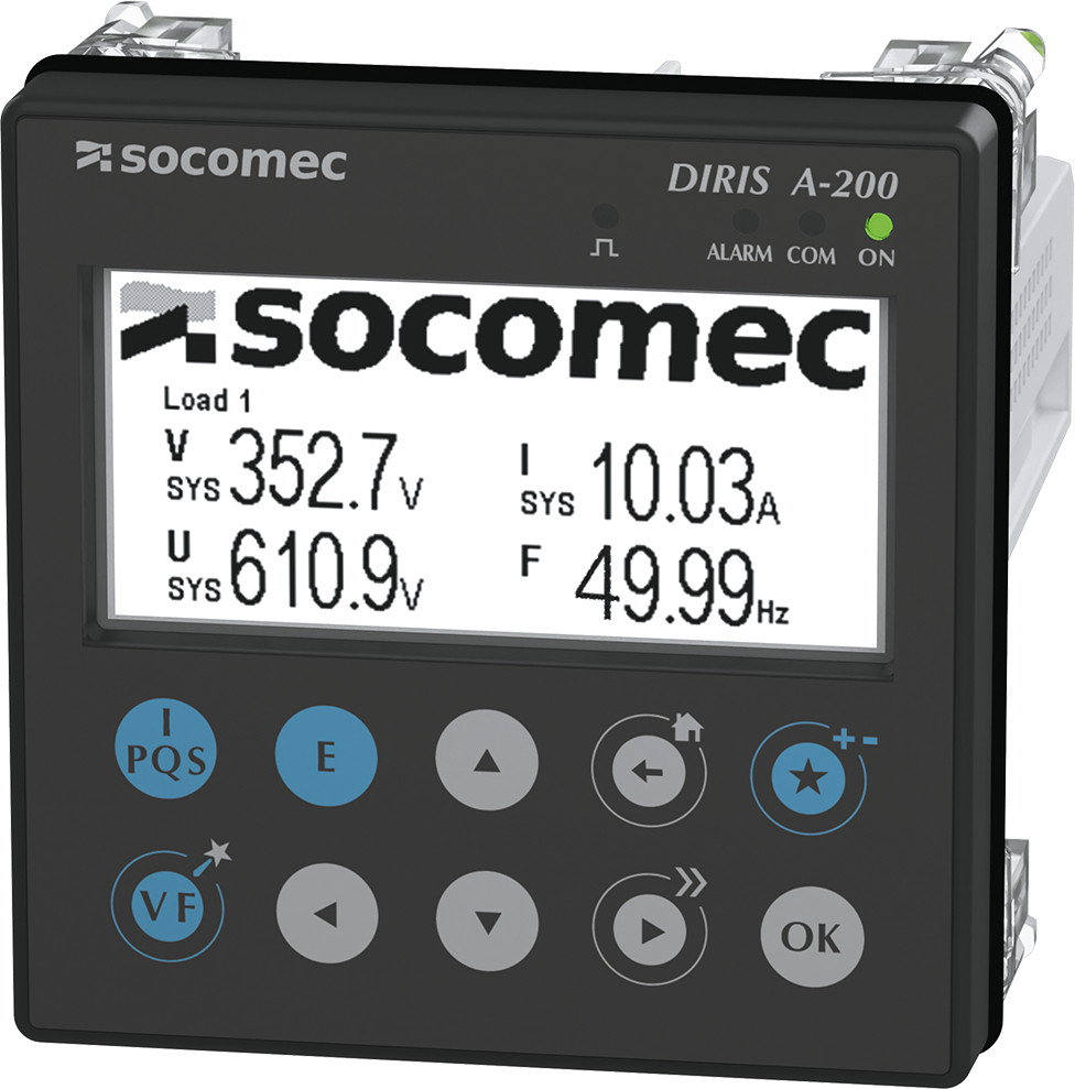 Socomec Diris A-200 RJ12 sensors ether