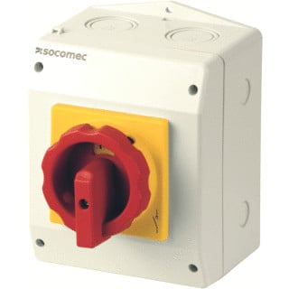 Socomec COMO 3X25A YLLW/RED HNDLE