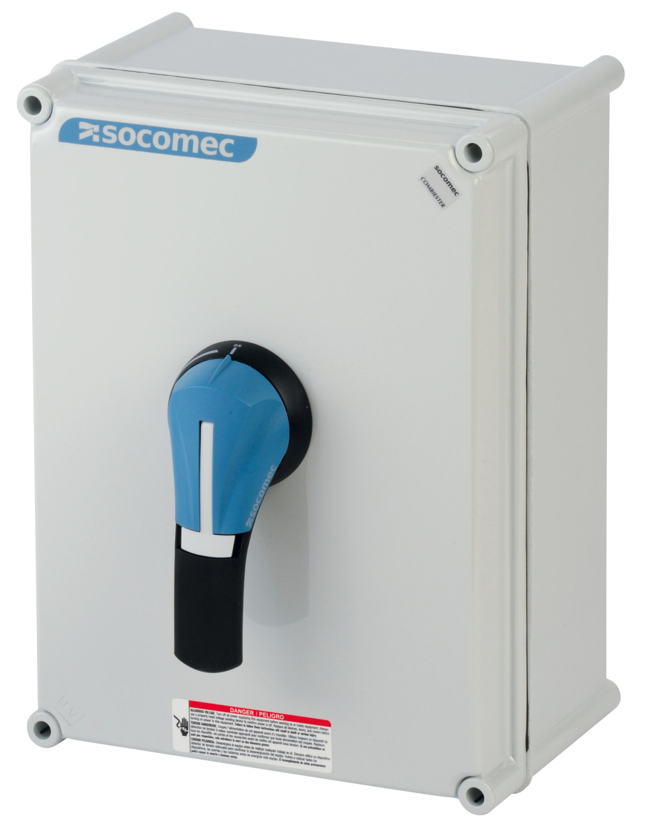 Socomec ENCLOSED SWITCH Lastscheidingsschakelaar Sirco in geïsoleerde polyester behuizing LBS