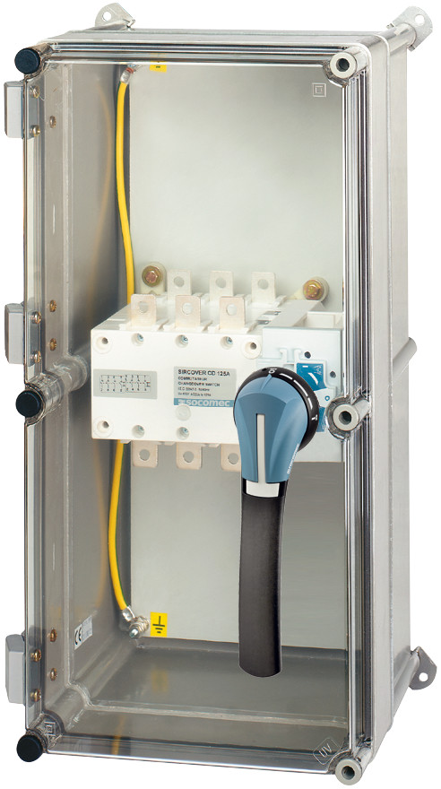 Socomec ENCLOSED SWITCH Poly.K. sircover 4x160a F B/O