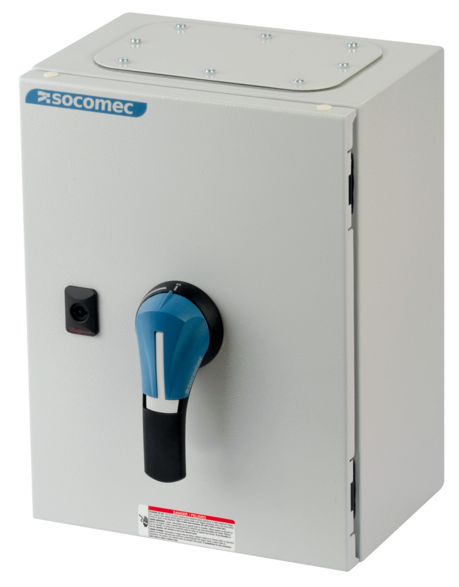 Socomec ENCLOSED SWITCH Stalen Kast LBS 3PN 400a ip65 S2N