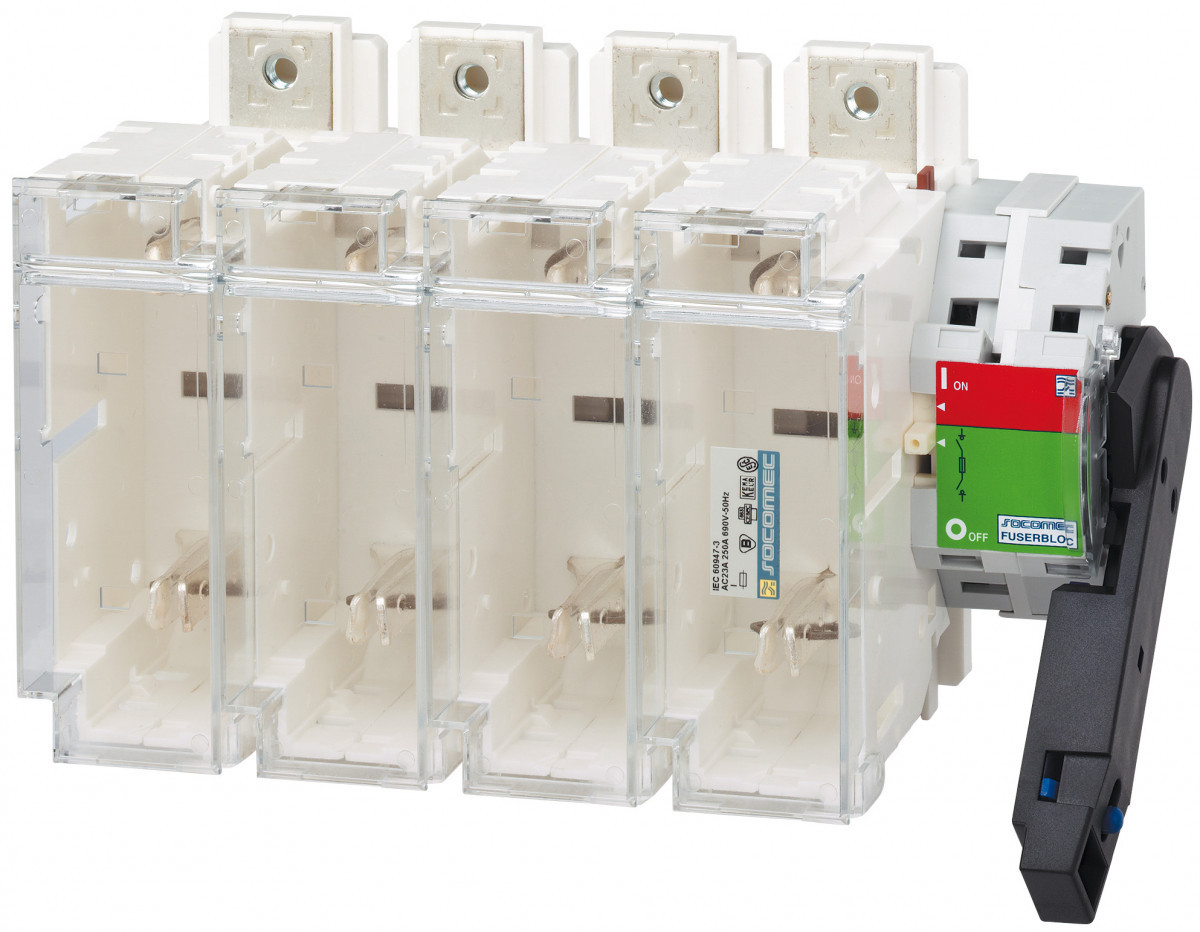 Socomec FUSE COMBINATION SWITCH Fuserbloc T00 3x160a L ga