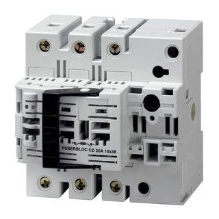 Socomec Fuserblc CD 10x38 3P+NC 25a D.