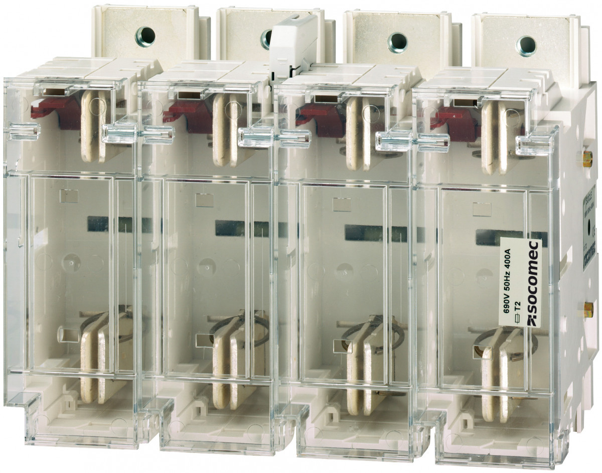 Socomec FUSES & FUSE BASES Basis 1P 1000a T4 zonder doorsmelt detectie