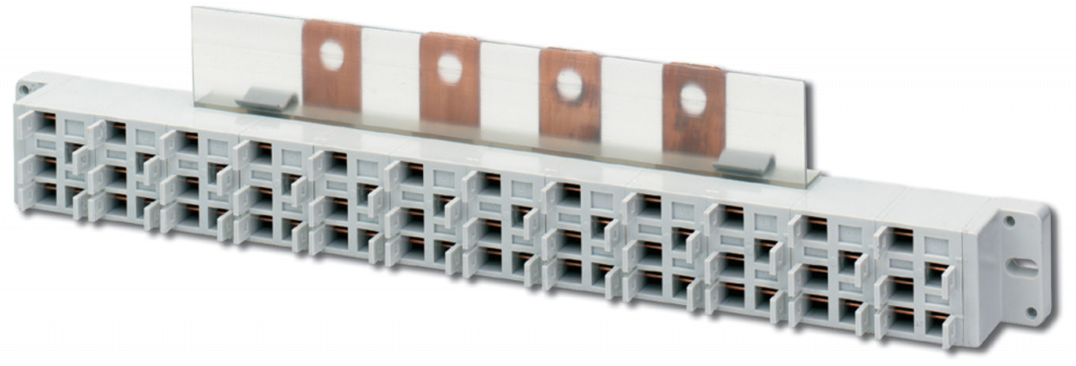 Socomec MOUNTING & CABLING ACCESSORIES Eenpolige Verdelers 6MM2 L=320