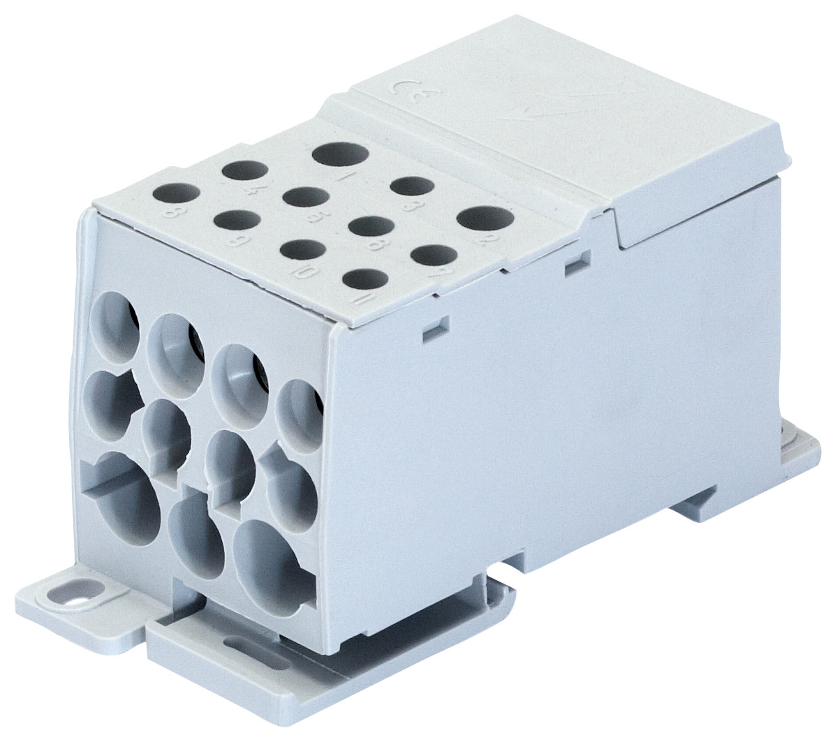 Socomec MOUNTING & CABLING ACCESSORIES Verdeelblok Unipolair 175 A iec en 175 A ur