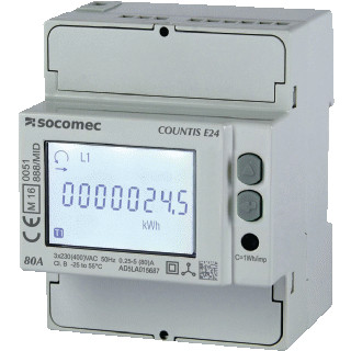 Socomec Coun KWH e26 3F80 PLS mbus mid