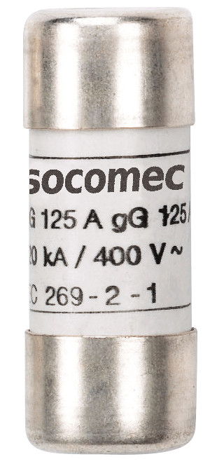 Socomec Zekering 22x58 GG 125a MS