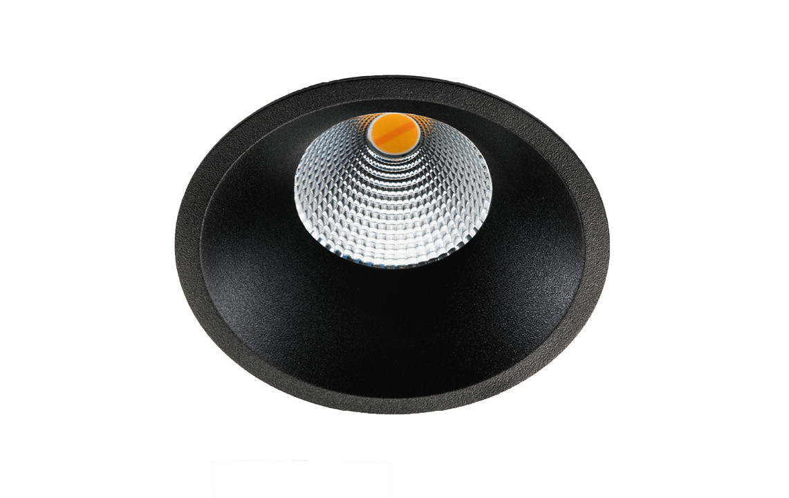 Soft Slim zwart dimtowarm 490LM 2000-2800K ra>95 fase afsnijding