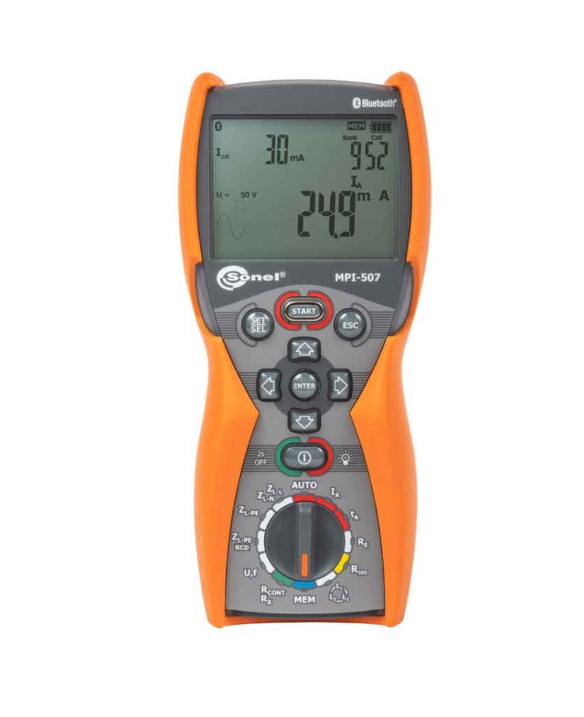 Sonel Installatietester Met aardingsmeting