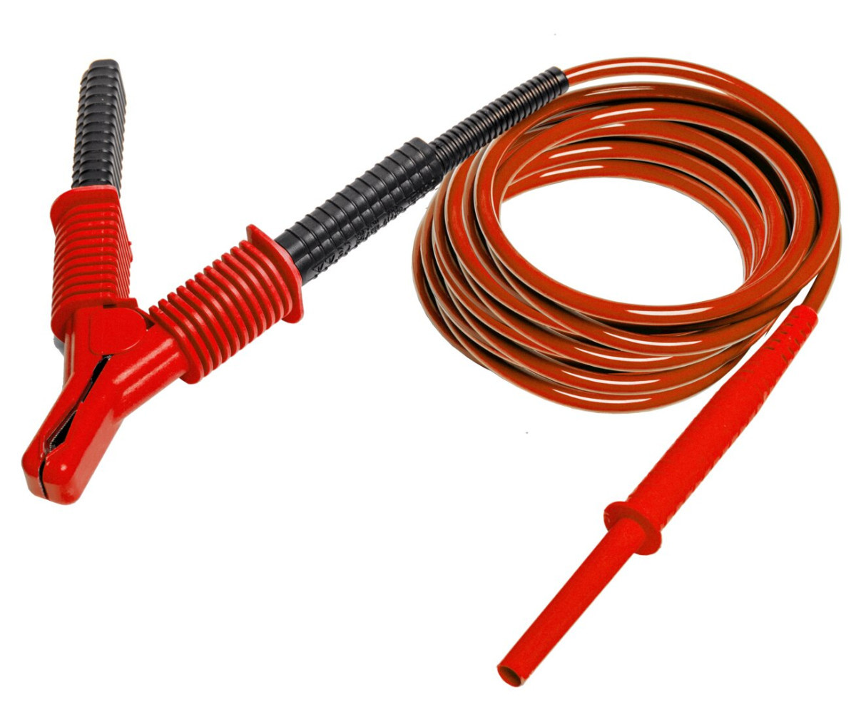 Sonel Meetsnoer 3M rood 15 KV, cat iv 1000V met krokodillenklem