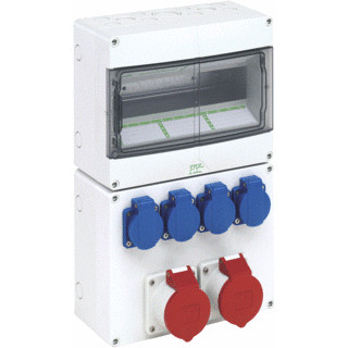 Spelsberg Contactdoos combinatie STV 1224-S16