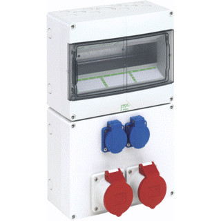 Spelsberg Contactdoos combinatie STV 1222-S16