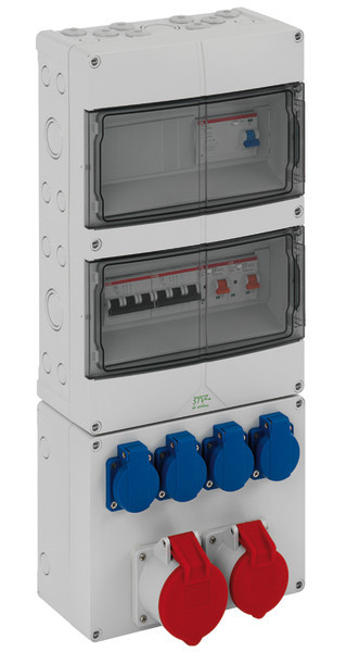 Spelsberg STV 1224-afdd contactdoos combinatie