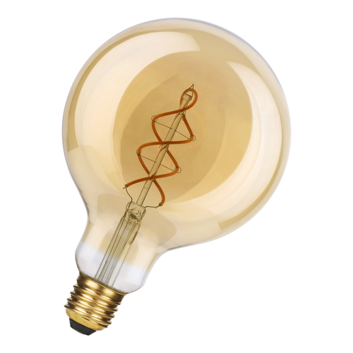 Spiraled Basic G125 e27 dim 8W (41W) 500LM 818 goud
